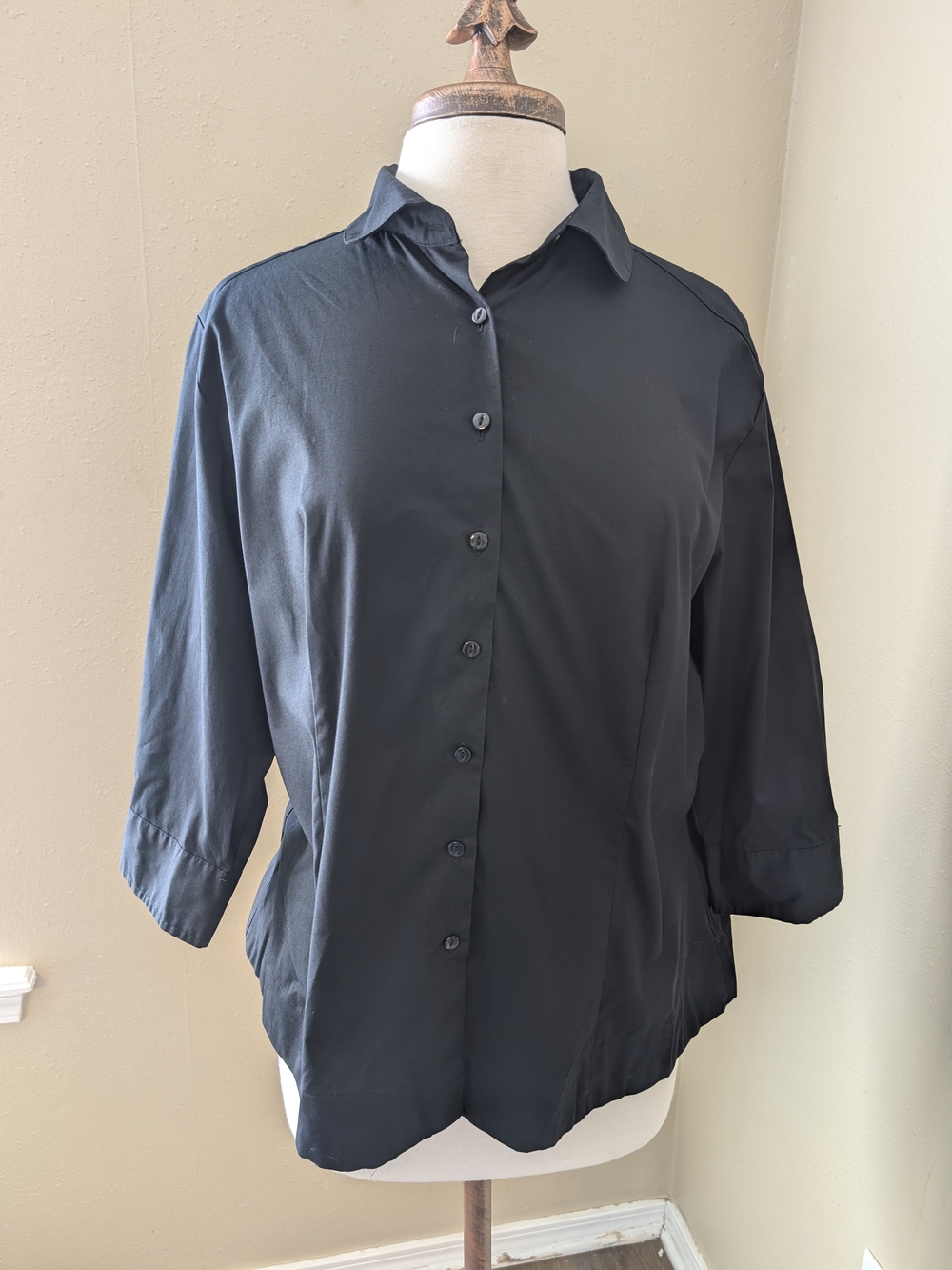 Lee Black Casual Button-Down Shirt for Men